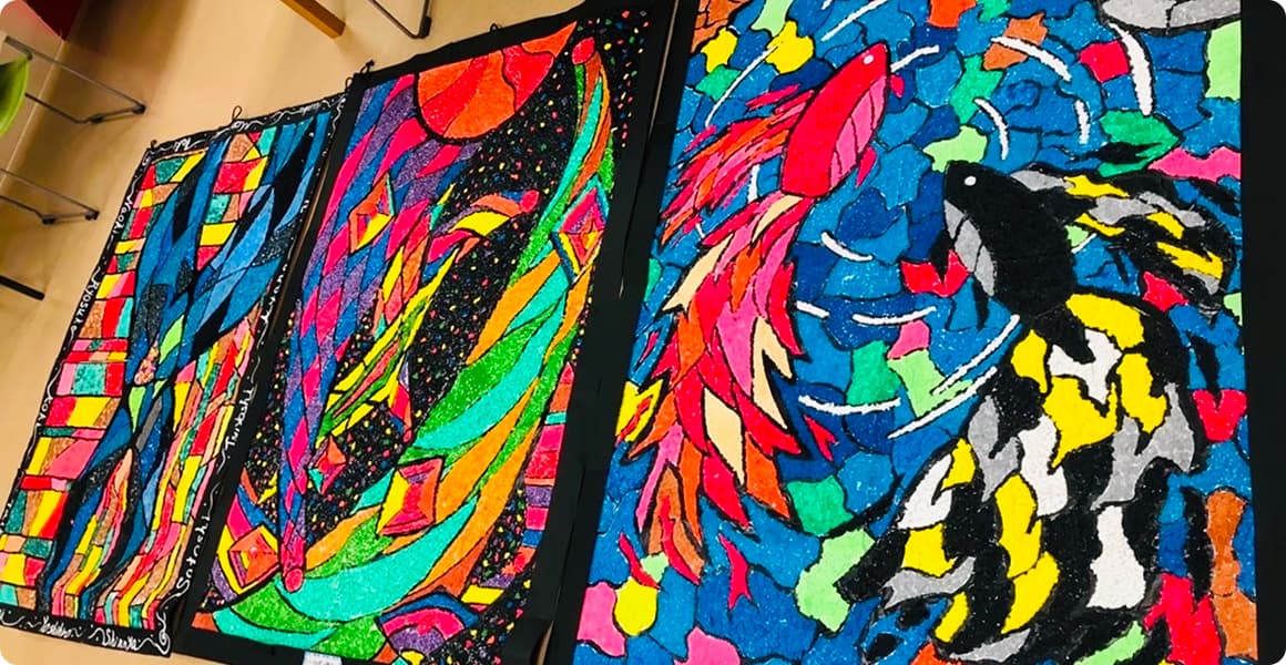 貼り絵のイメージ画像